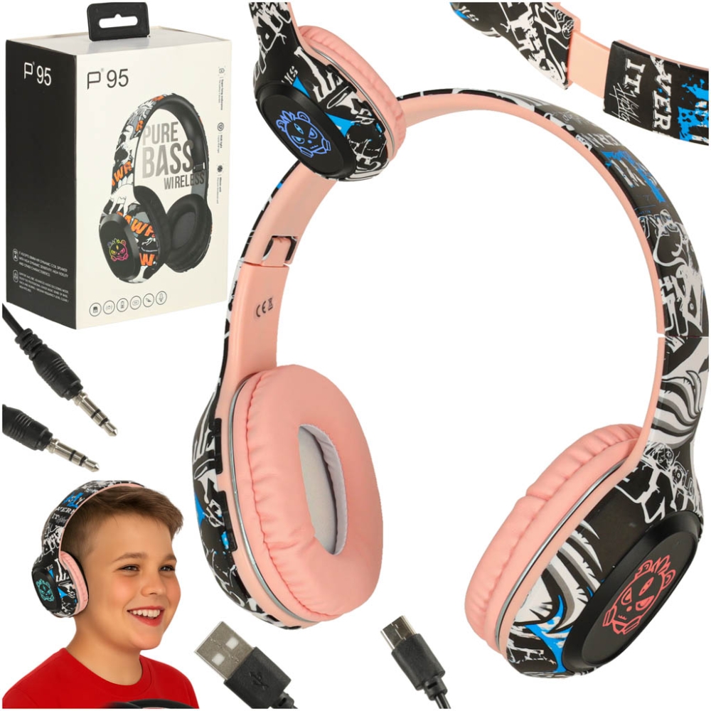 Belaidės ausinės "Gaming Sport" Bluetooth rožinės spalvos-Drabužiai ir aksesuarai, Aksesuarai, Kiti aksesuarai-e-vaikas