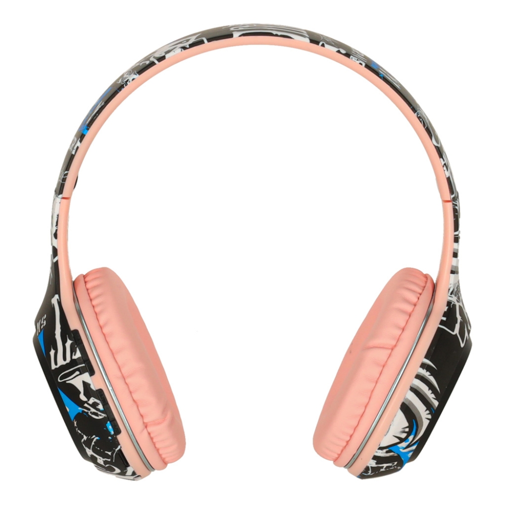 "Bluetooth" belaidės ausinės į ausis "Gaming Sport" rožinės spalvos