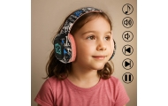 "Bluetooth" belaidės ausinės į ausis "Gaming Sport" rožinės spalvos
