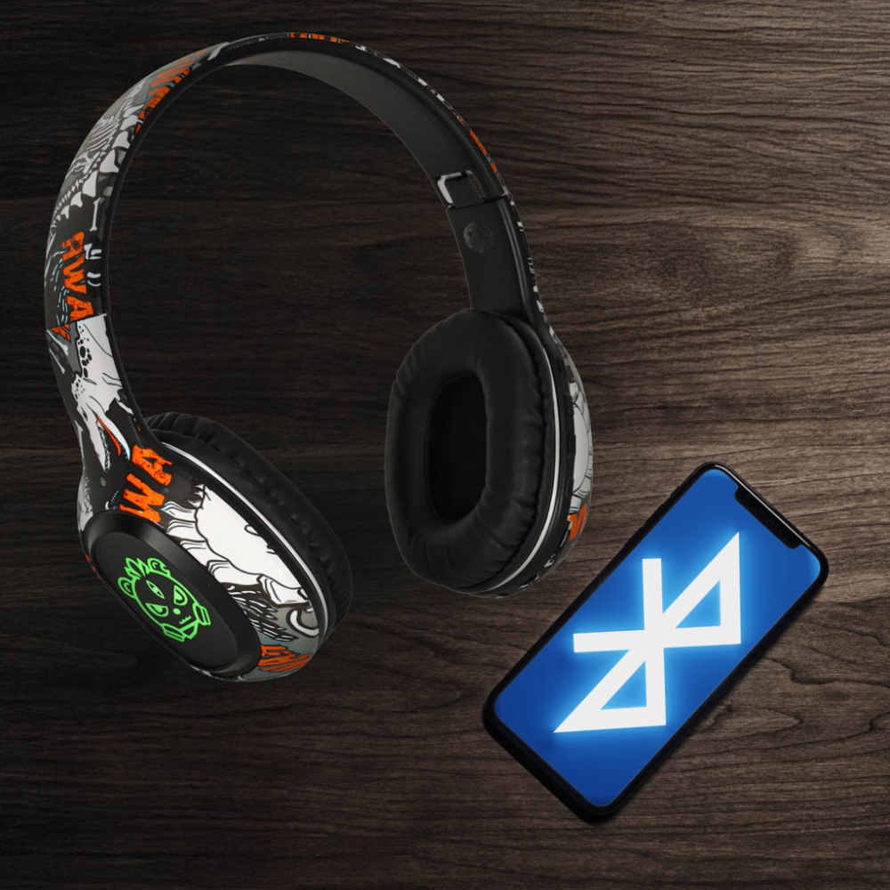 Belaidės ausinės į ausis "Gaming Sport" Bluetooth, juodos spalvos-Drabužiai ir aksesuarai, Aksesuarai, Kiti aksesuarai-e-vaikas