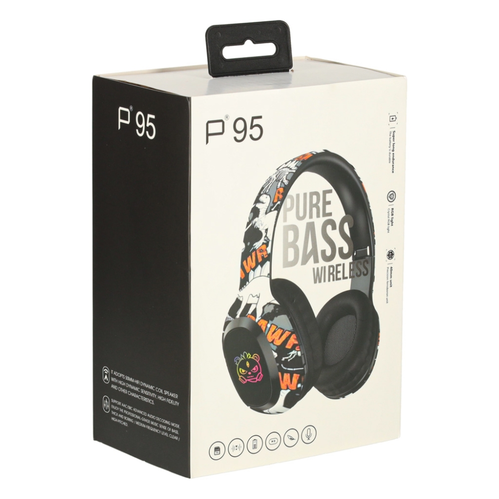 Belaidės ausinės į ausis "Gaming Sport" Bluetooth, juodos spalvos-Drabužiai ir aksesuarai, Aksesuarai, Kiti aksesuarai-e-vaikas