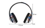 "Bluetooth RGB Gaming Sport" 150mAh belaidės ausinės į ausis