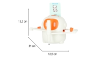 Interaktyvaus piešimo roboto rinkinys su žymekliais oranžinis-Žaislai, Kūrybiniai žaislai, Kūrybiniai rinkiniai-e-vaikas