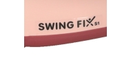 LED Swing FIX S1 gravitacinis paspirtukas su rankena rožinis max 65kg