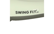LED Swing FIX S1 gravitacinis paspirtukas su rankena pilkos spalvos, maks. 65 kg