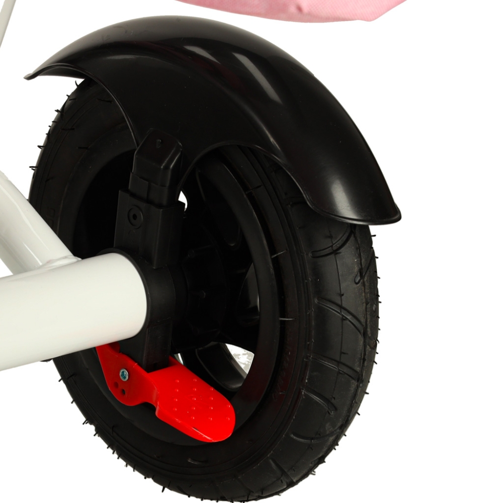 Triratis Trike Fix V3 3in1 360 pasukamas laisvas ratas, rožinis-Judėjimui, Triratukai vaikams-e-vaikas