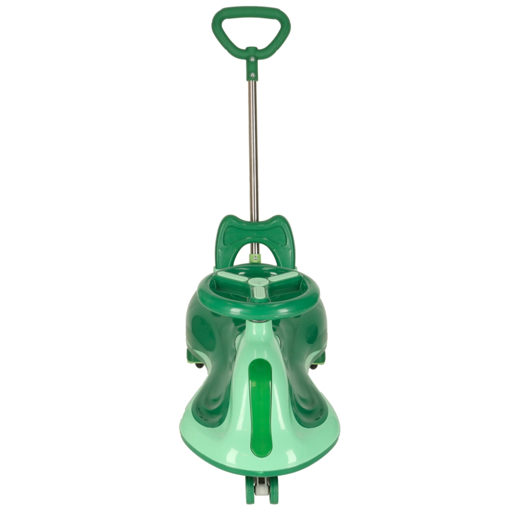 LED Swing FIX S2 gravitacinis paspirtukas su žalia rankena max 100kg