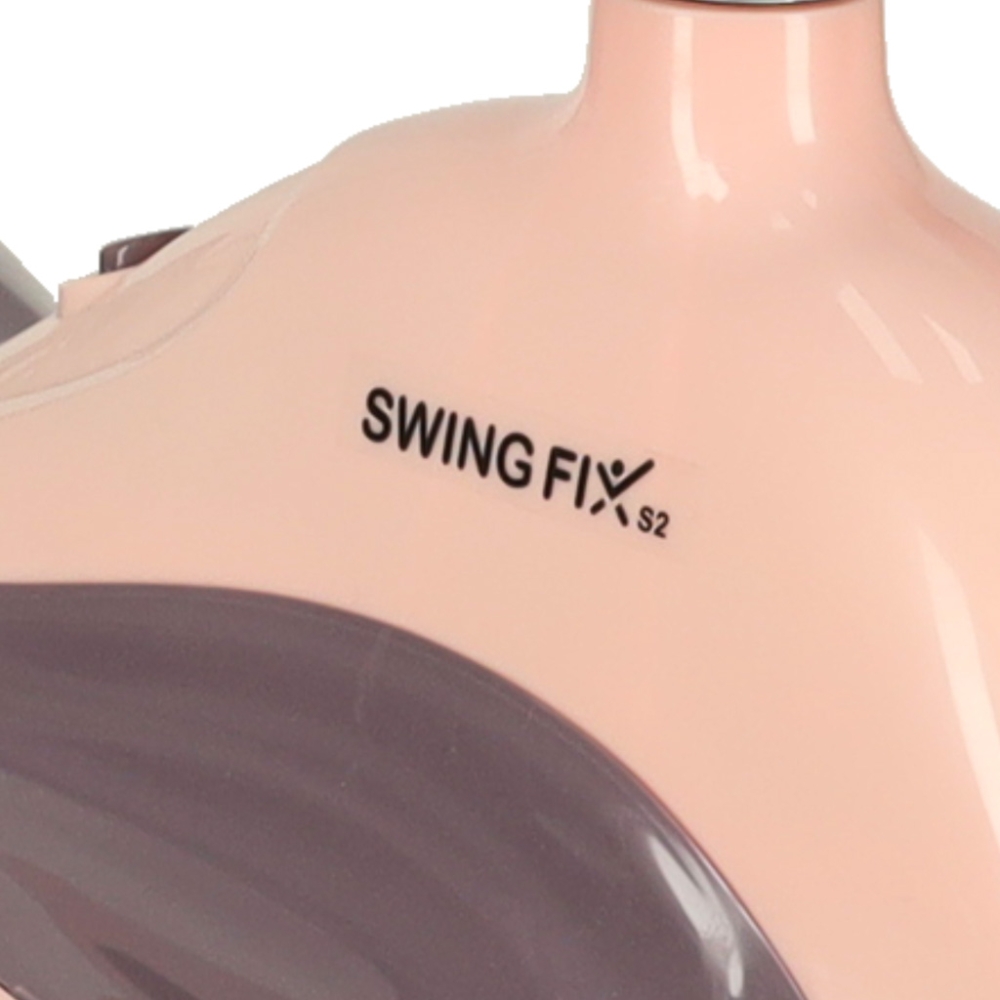 Gravitacinis paspirtukas su rankena LED Swing FIX S2 violetinės spalvos iki 100 kg-Judėjimui, Paspiriamosios mašinėlės ir jų pri