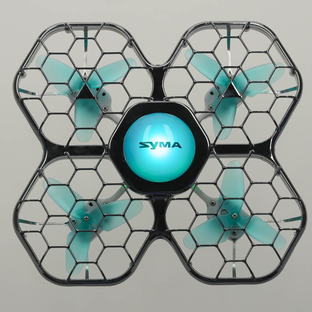 "Syma X26PRO" 2,4 GHz "Wi-Fi" RC dronas juodas