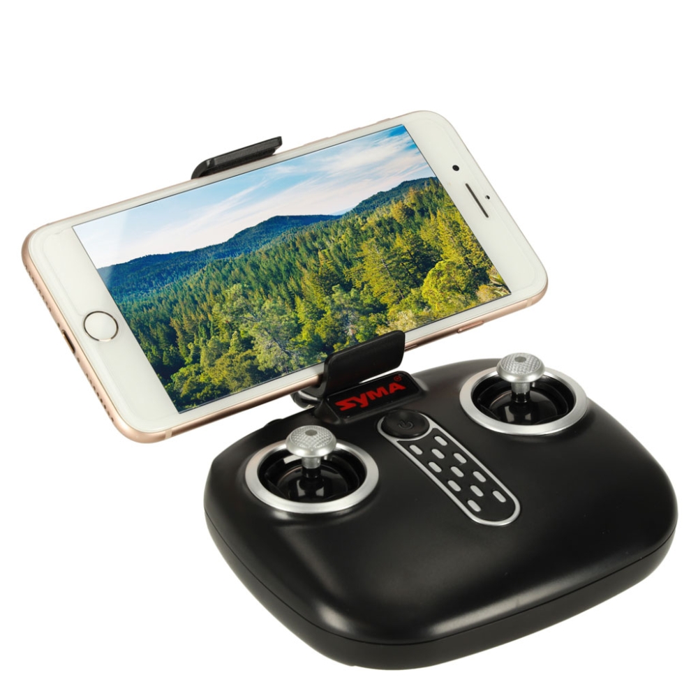 "Syma Z3PRO" 2,4 GHz 4CH Wi-Fi RC dronas juodas