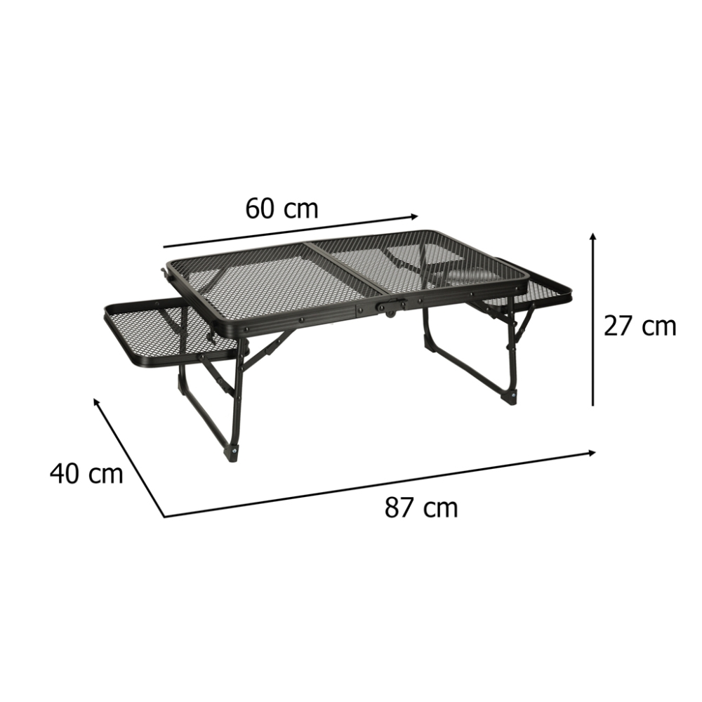 Turistinis sulankstomas kempingo stalas LUARO 87x60x40x27 cm-Namai, laisvalaikis, turizmas, Turizmas-e-vaikas