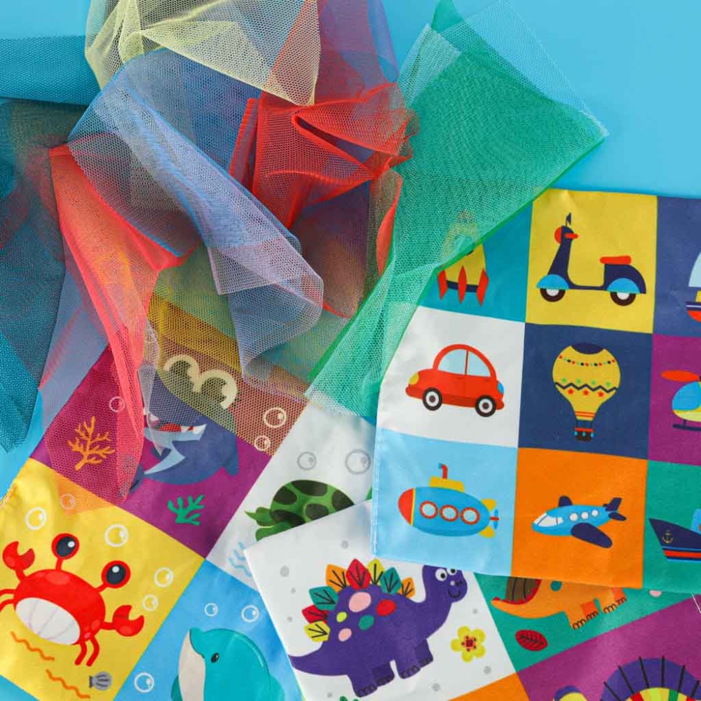 Audinių dėžutė jutiminis montessori žaislas su pliušiniais skaičiais raidėmis-Žaislai, Kūdikiams, Žaislai mažyliams (iki 4 m.