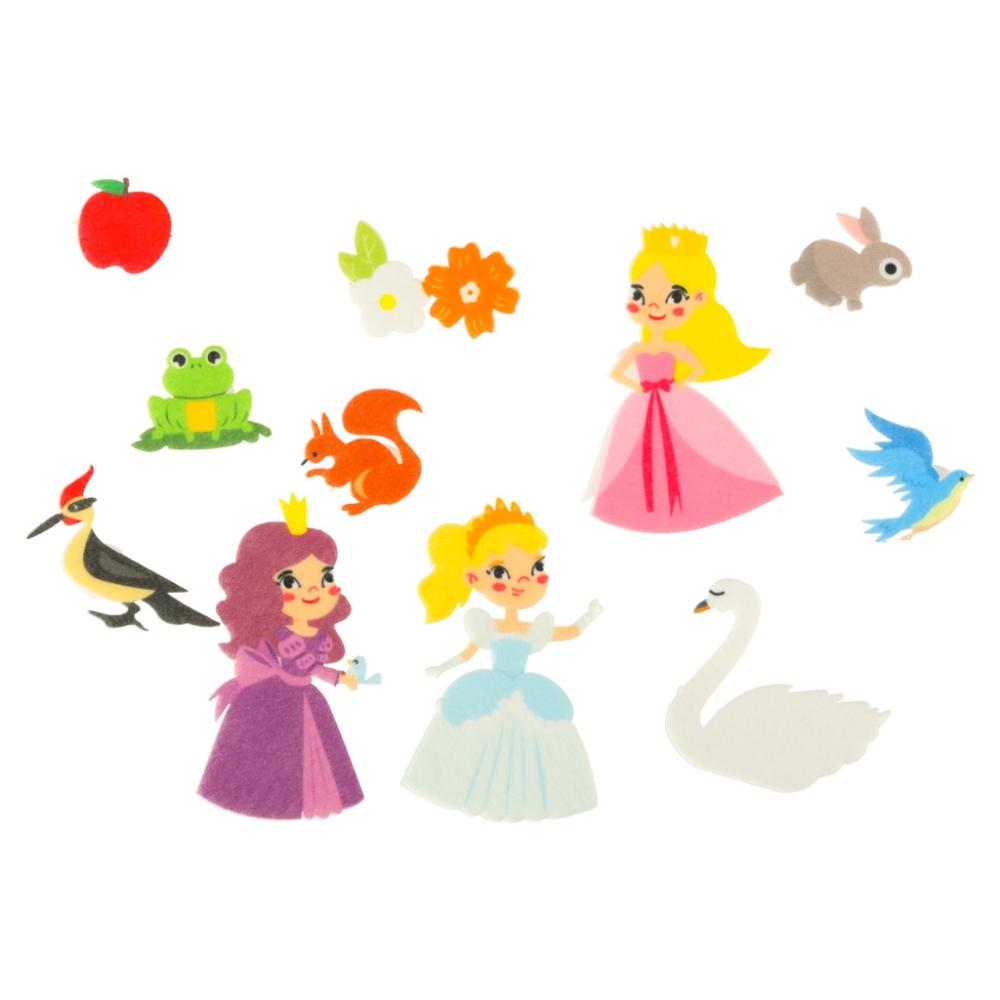 Veltinio edukacinė lenta Sensory montessori Princesė rožinė-Žaislai, Kūdikiams, Žaislai mažyliams (iki 4 m.