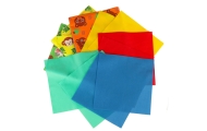 Sorteris sensorinių servetėlių dėžutė montessori kilimėlis 2in1