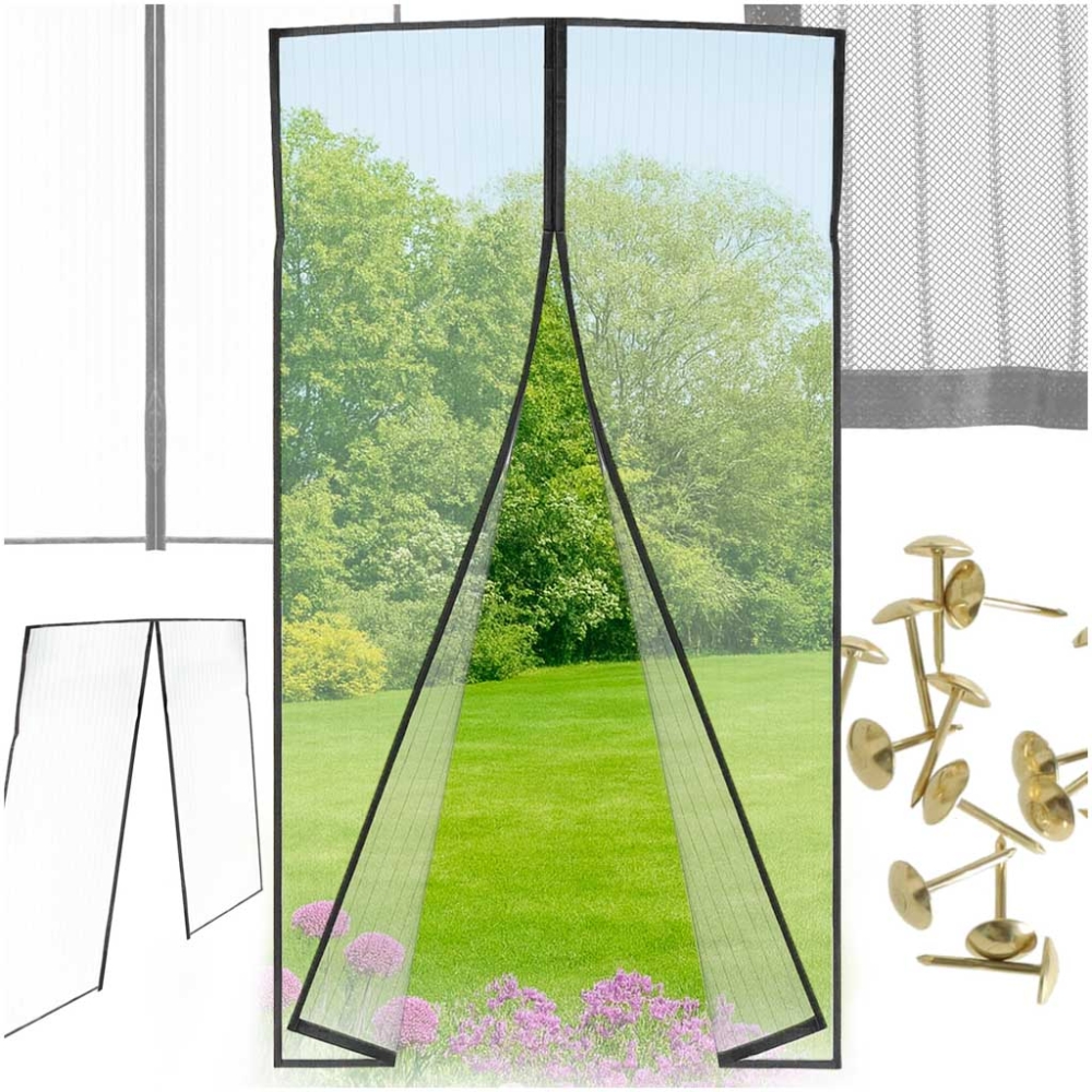 LUARO magnetinis tinklelis durims tvirtas stiprus magnetas 110x220cm