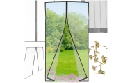 LUARO magnetinis tinklelis durims tvirtas stiprus magnetas 100x210cm