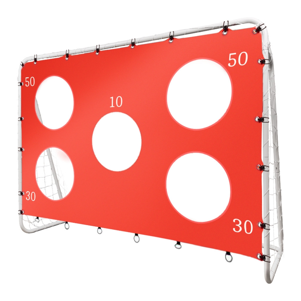 Vaikų futbolo treniruočių vartai 2in1 + taiklumo kilimėlis 215 x 153 x 76 cm-Žaislai, Lauko žaislai, Lauko žaidimai ir sporto pr