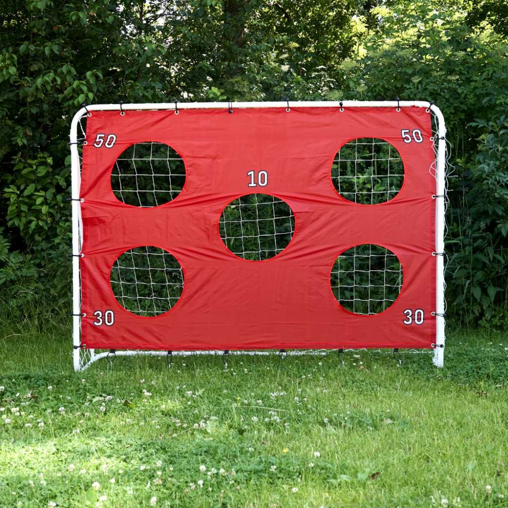 Vaikų futbolo treniruočių vartai 2in1 + taiklumo kilimėlis 215 x 153 x 76 cm-Žaislai, Lauko žaislai, Lauko žaidimai ir sporto pr