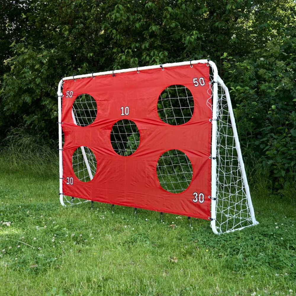 Vaikų futbolo treniruočių vartai 2in1 + taiklumo kilimėlis 215 x 153 x 76 cm-Žaislai, Lauko žaislai, Lauko žaidimai ir sporto pr