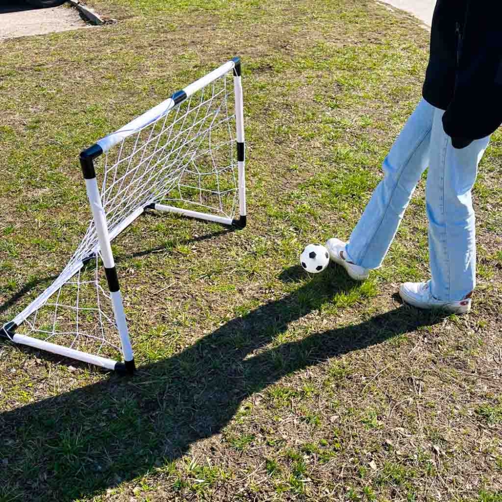 Vaikiški treniruočių futbolo vartai 2vnt 95 x 48 x 70 cm