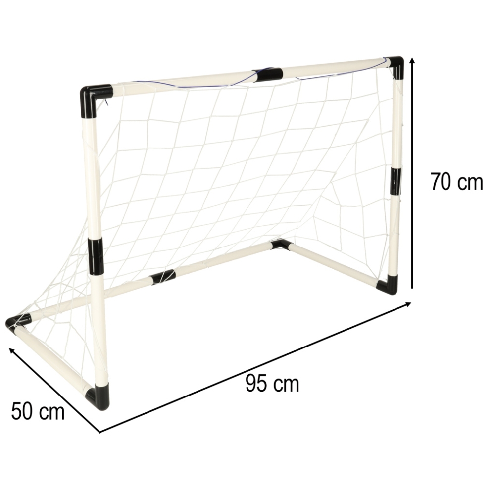 Vaikiški treniruočių futbolo vartai 2vnt 95 x 48 x 70 cm