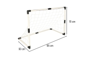 Vaikiški treniruočių futbolo vartai 2vnt 95 x 48 x 70 cm