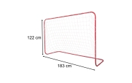 Vaikų treniruočių futbolo vartai 183 x 122 x 61 cm