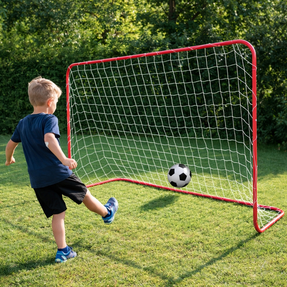 Vaikų treniruočių futbolo vartai 183 x 122 x 61 cm