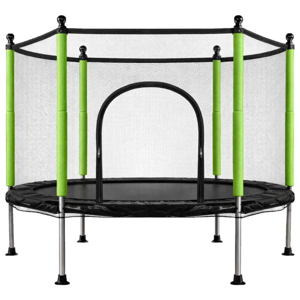 Batutas namų sodui vaikams kamuolio tinklas 140 cm 55 colių žalias