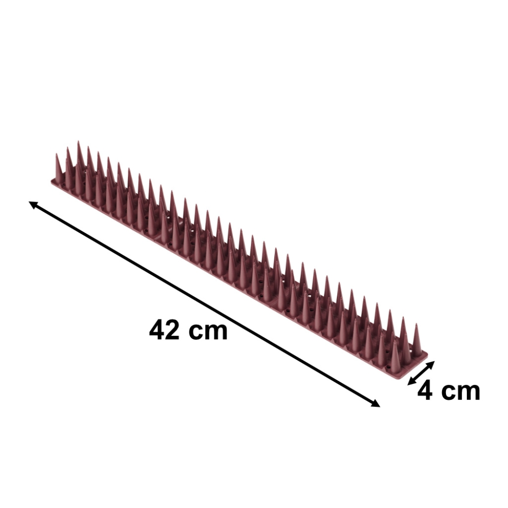 Balandžius atbaidantys smaigai 8el. 43 cm ruda sp.-Namai, laisvalaikis, turizmas, Sodas - daržas-e-vaikas