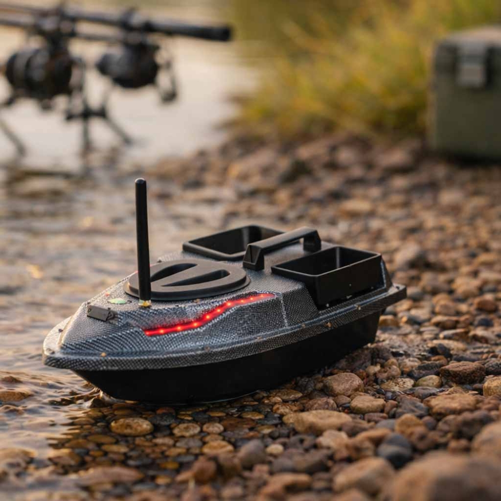 "Flytec V900" 5,4 km/h 1,5 kg GPS nuotoliniu būdu valdomas valtis masalui