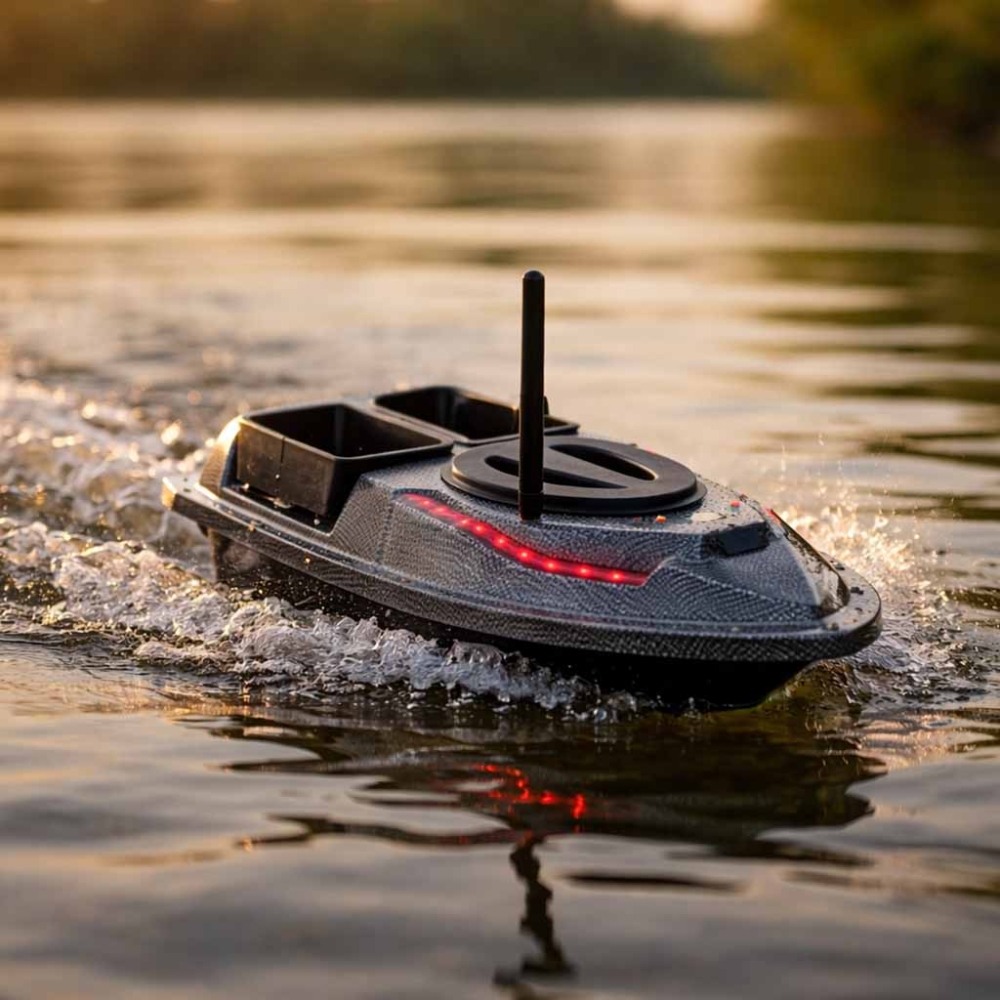 "Flytec V900" 5,4 km/h 1,5 kg GPS nuotoliniu būdu valdomas valtis masalui
