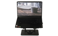 Reguliuojamas 360° ergonomiškas nešiojamojo kompiuterio stovas