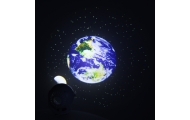 Dangaus žvaigždžių projektorius LED naktinė šviesa USB planetariumas planetos 12 diskų 360° laikmatis