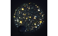 Dangaus žvaigždžių projektorius LED naktinė šviesa USB planetariumas planetos 12 diskų 360° laikmatis