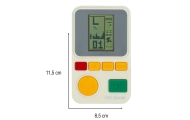 Elektroninis arkadinis žaidimas nešiojamoji konsolė balta-Žaislai, Stalo žaidimai, Žaidimų konsolės-e-vaikas