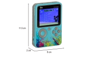 Retro mini nešiojamoji žaidimų konsolė