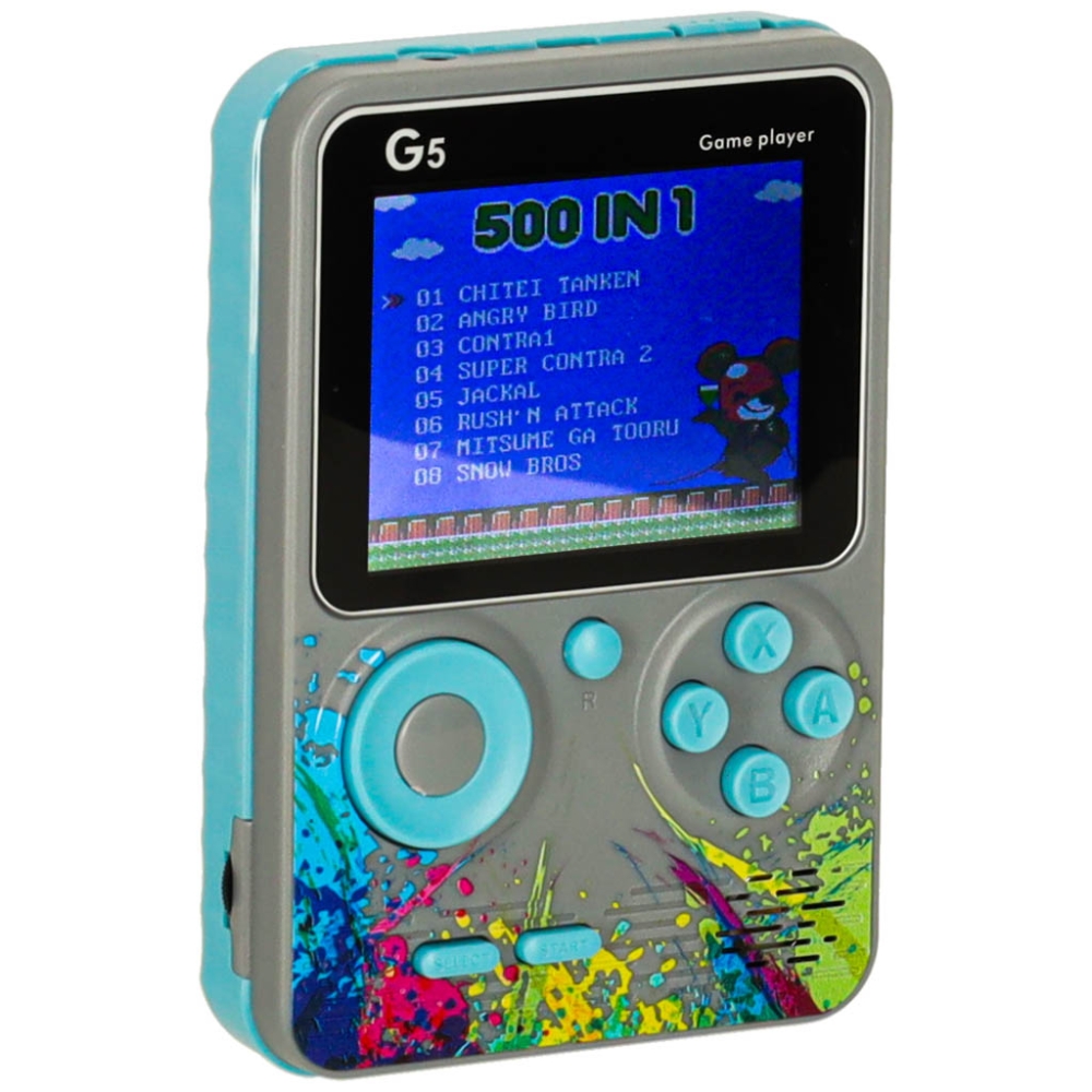 Retro mini nešiojamoji žaidimų konsolė