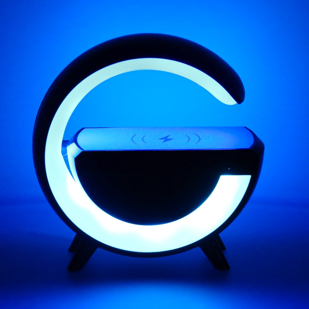 RGB LED įkrovimo šviesos indukcinis radijas