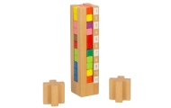Montessori mokomosios medinės dėlionės spalvingos