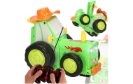 Traktorius RC traktorius šokinėja šokių garsas žalias