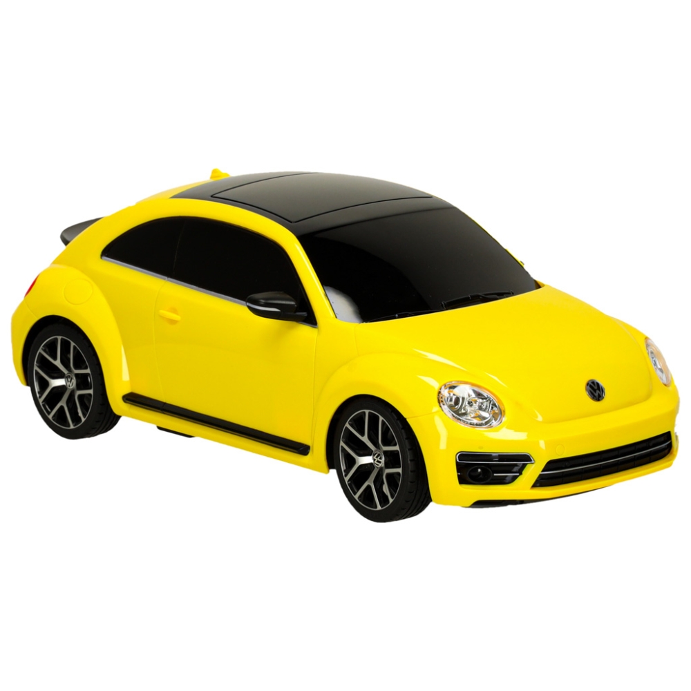 Nuotolinio valdymo automobilis Rastar 78000 Volkswagen Beetle 1:14 geltonas-Žaislai, Auto ir transporto žaislai, Valdomos radijo