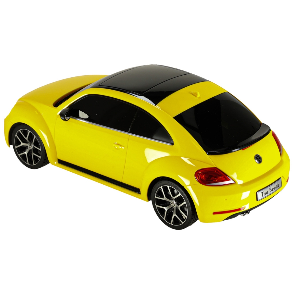 Rastar 78000 Volkswagen Beetle nuotolinio valdymo automobilis 1:14 geltonas