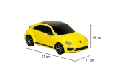 Nuotolinio valdymo automobilis Rastar 78000 Volkswagen Beetle 1:14 geltonas-Žaislai, Auto ir transporto žaislai, Valdomos radijo