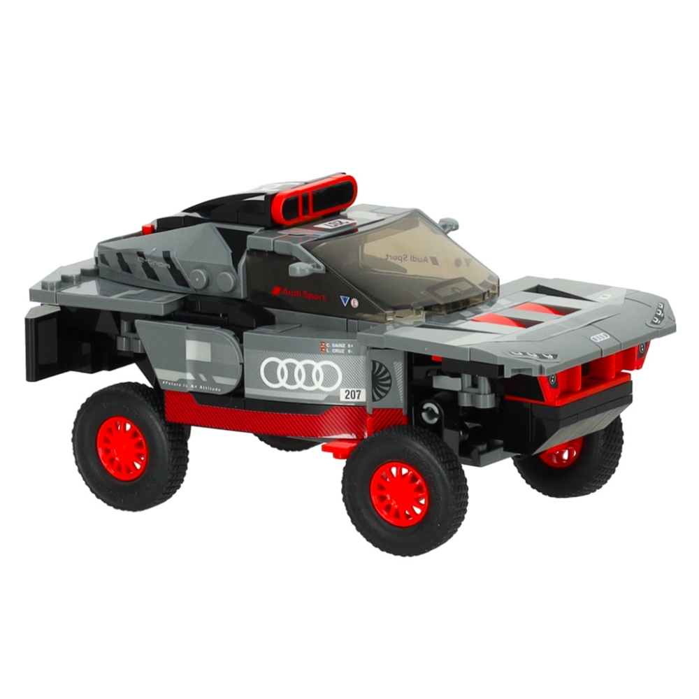 Konstruktorius Rastar car 10120 Audi RS Q e-tron 1:30 blokai 376el.
