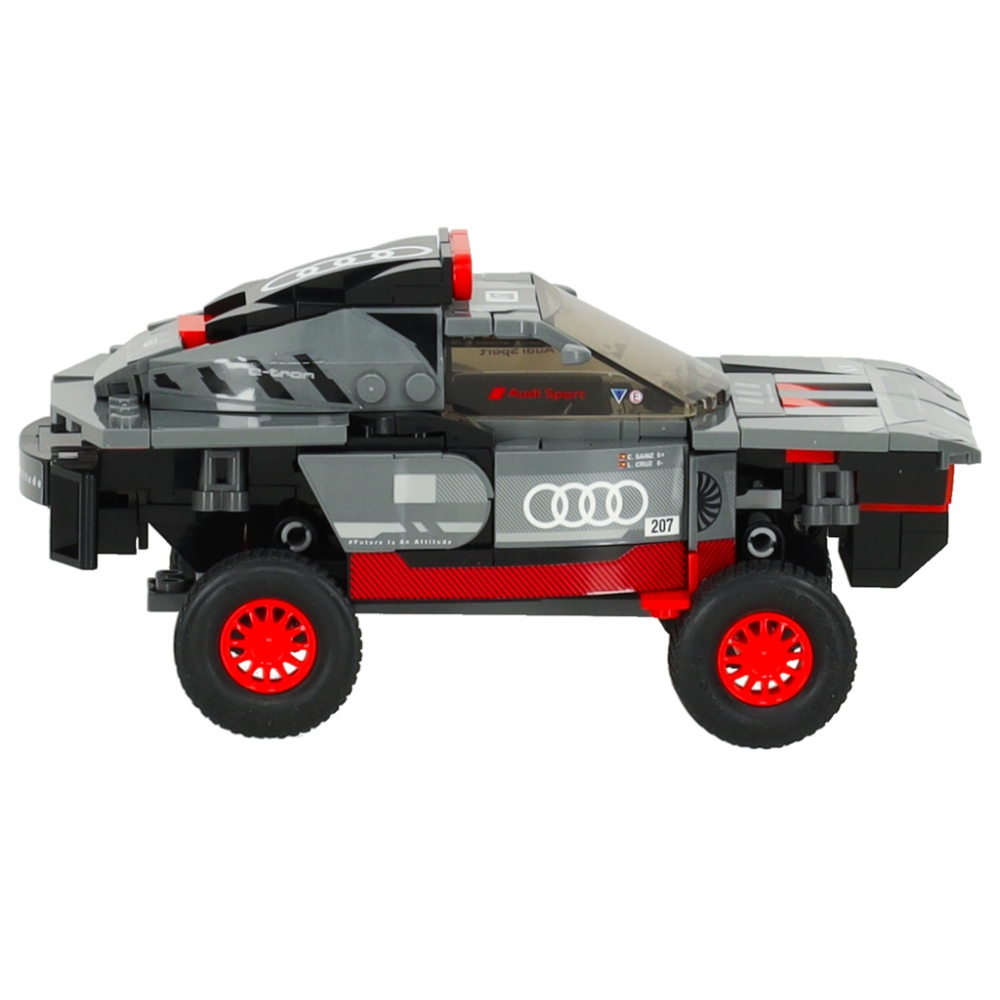 Konstruktorius Rastar car 10120 Audi RS Q e-tron 1:30 blokai 376el.