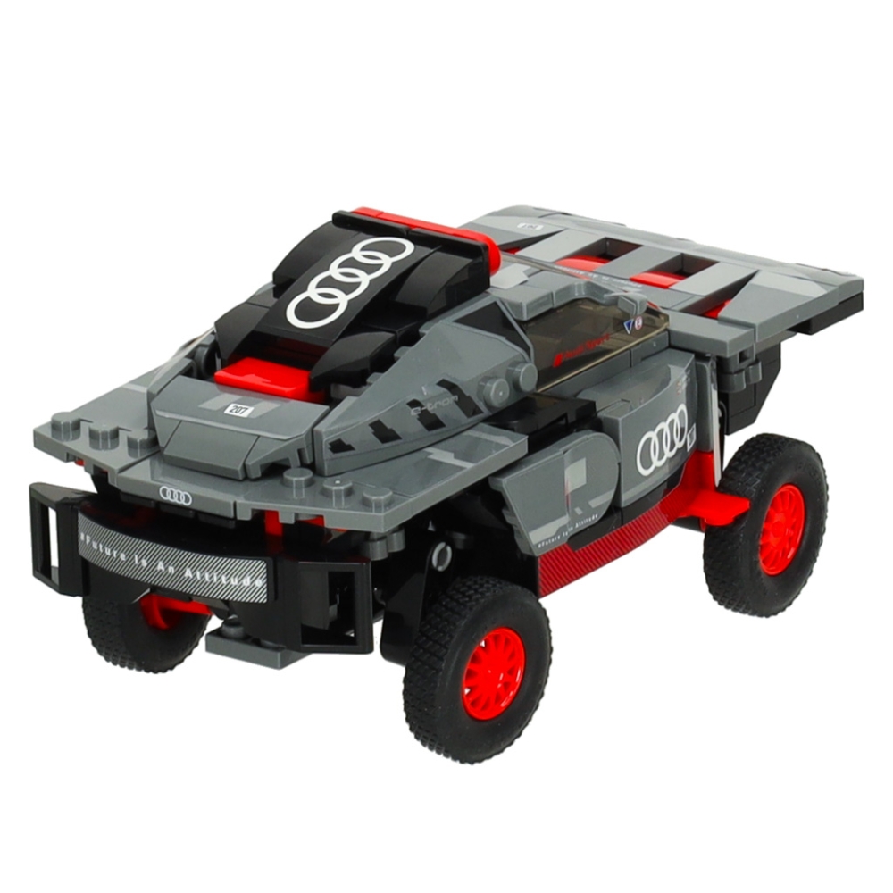 Konstruktorius Rastar car 10120 Audi RS Q e-tron 1:30 blokai 376el.