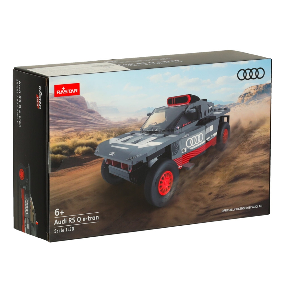 Konstruktorius Rastar car 10120 Audi RS Q e-tron 1:30 blokai 376el.