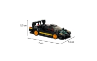 Rastar automobilis 93900-B Pagani Zonda R 1:28 blokai 387el.
