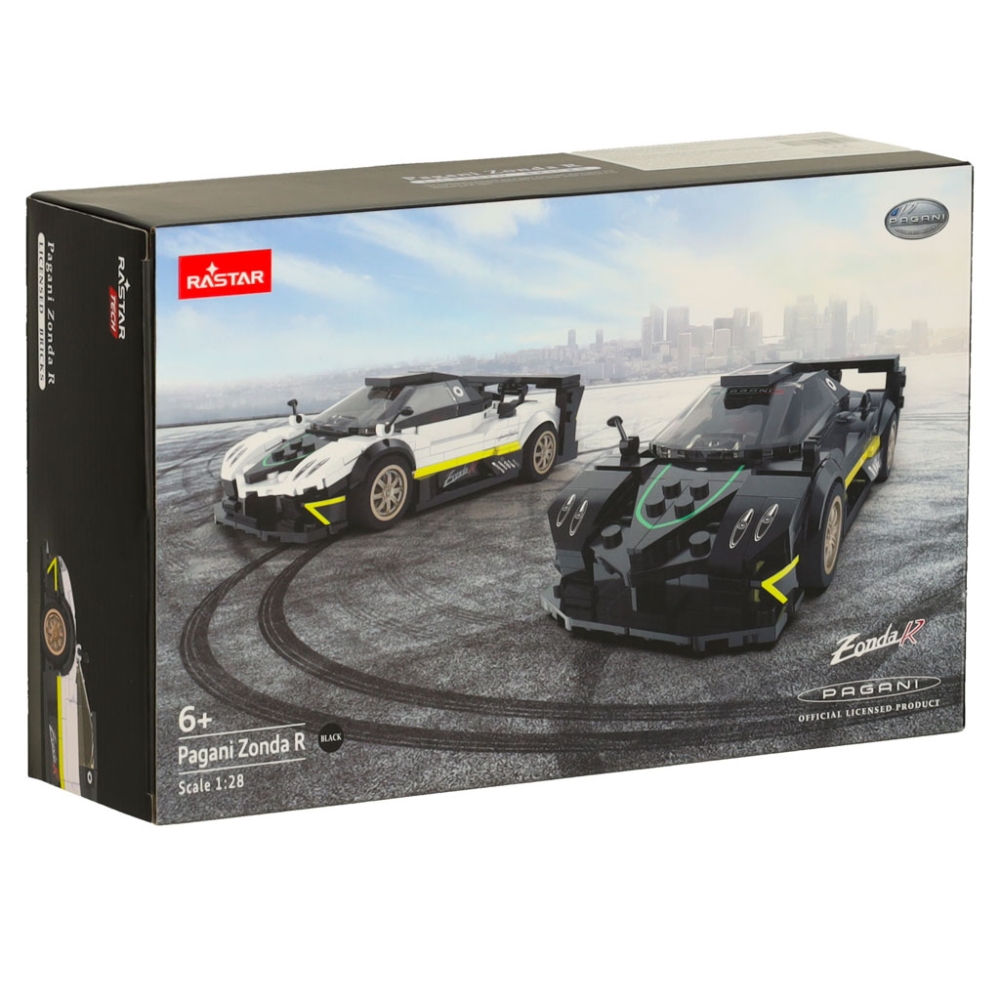 Konstruktorius Rastar automobilis 93900-B Pagani Zonda R 1:28 blokai 387el.